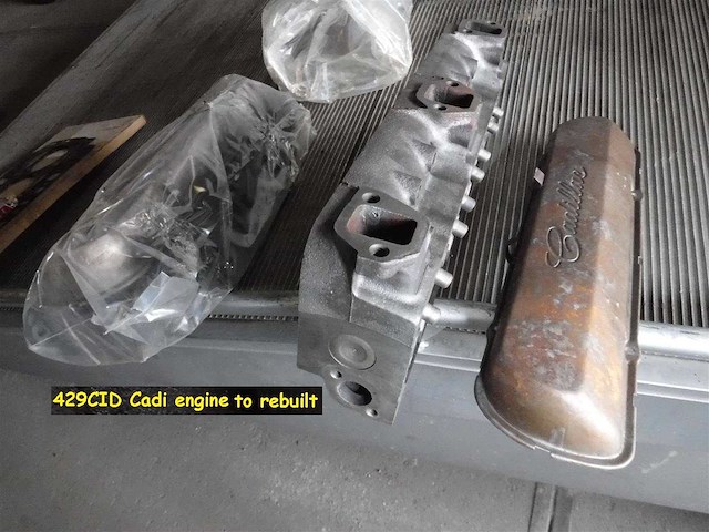 Cadillac 429 v8 engine | american classic engine restoration project - afbeelding 7 van  9