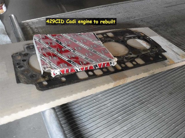 Cadillac 429 v8 engine | american classic engine restoration project - afbeelding 8 van  9