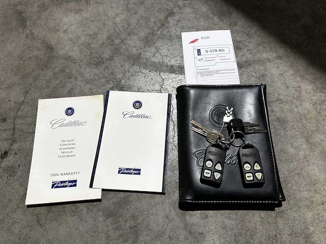 Cadillac fleetwood brougham 256pk 1995, g-578-kg - afbeelding 19 van  20