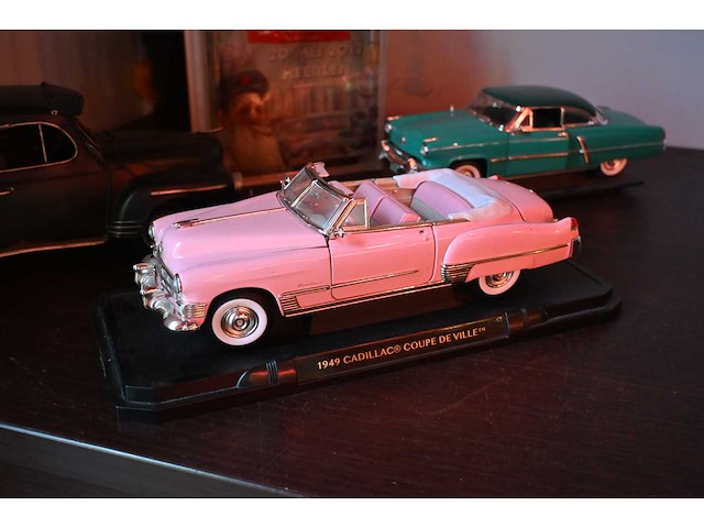 Cadillac / la cabunita model voertuigen / lamp (4x) - afbeelding 2 van  5