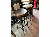 Café barset | klassiek | rond + krukken - afbeelding 4 van  10