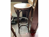 Café barset | klassiek | rond + krukken - afbeelding 9 van  10