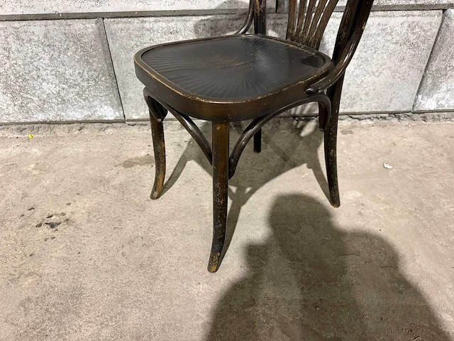 Caféstoel met armleuning "thonet" (12x) - afbeelding 3 van  7
