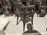 Caféstoel met armleuning "thonet" (12x) - afbeelding 7 van  10