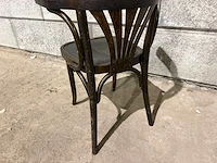 Caféstoel met armleuning "thonet" (4x) - afbeelding 7 van  7
