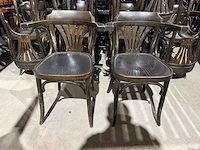 Caféstoel met armleuning "thonet" (8x) - afbeelding 3 van  10
