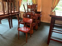 Cafestoelen (17x) - afbeelding 1 van  5