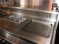 Cafetaria bakwand hegro tornado voorzien van een bakplaat, au bain-marie en vijf baksecties met geintegreer... - afbeelding 2 van  7