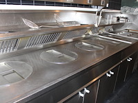 Cafetaria bakwand hegro tornado voorzien van een bakplaat, au bain-marie en vijf baksecties met geintegreer... - afbeelding 6 van  7