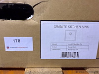 Cagrpp40bk-tu diep zwart 450 x 450 mm - afbeelding 2 van  2