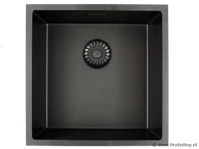 Cagrpp40bk-tu diep zwart 450 x 450 mm - afbeelding 1 van  2