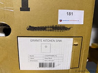 Cagrpp40bk-tu diep zwart 450 x 450 mm - afbeelding 2 van  2