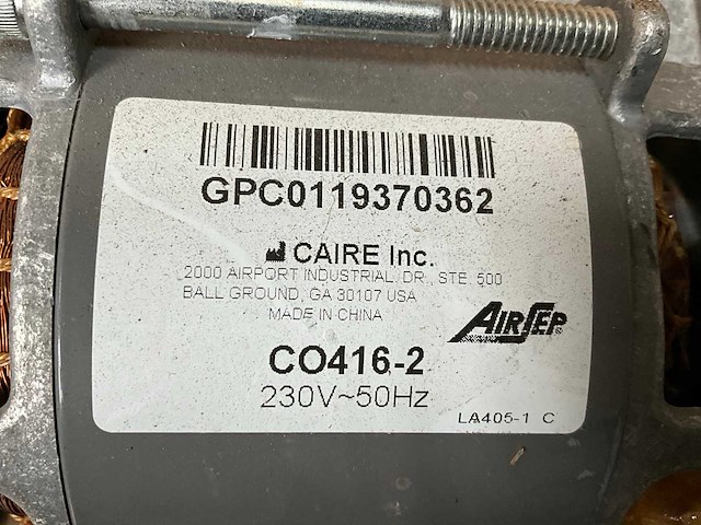 Caire co416-2 dubbele luchtpomp (10x) - afbeelding 7 van  8