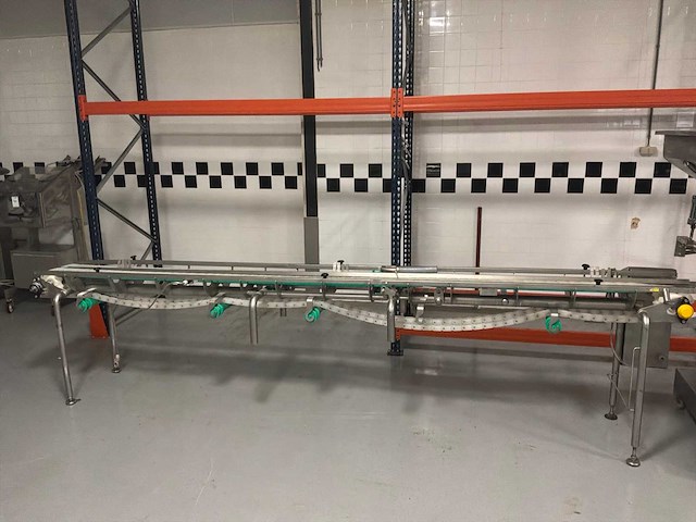 Cakedoseerlijn met transportbaan, rvs - afbeelding 7 van  12