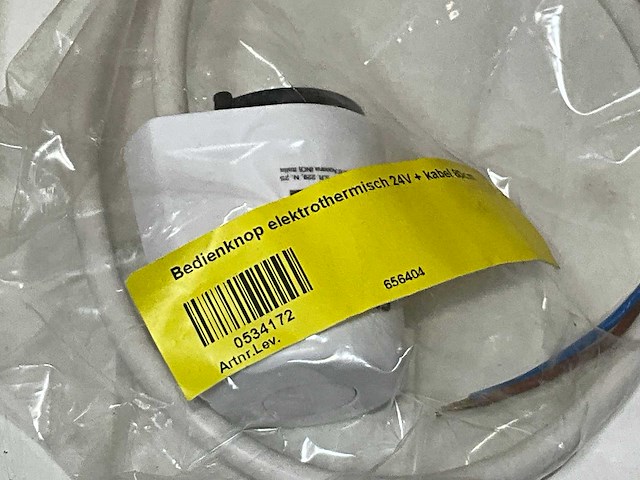 Caleffi elektrothermischie bedienknop 24v (2x) - afbeelding 3 van  4