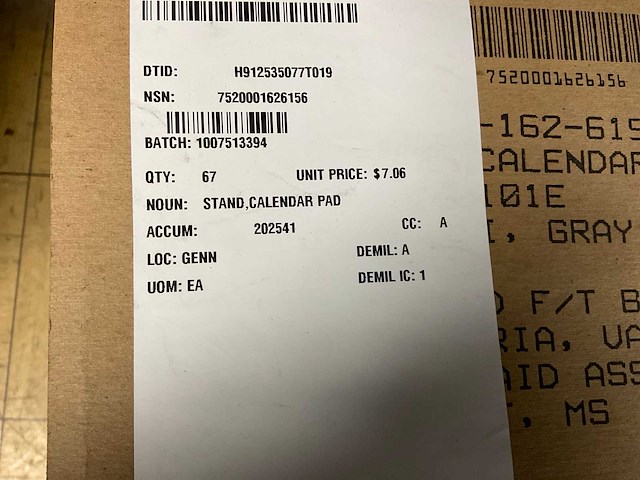 Calender pad stand (28x) - afbeelding 5 van  6