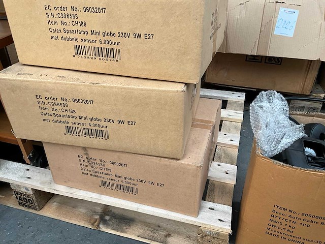 Calex - mini globe - spaarlamp - lamp e27 fitting (90x) - afbeelding 2 van  7