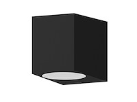 Calex gu10 wandlamp waterdicht buitenverlichting led zwart ip54 - afbeelding 1 van  5