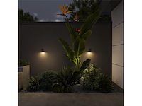 Calex gu10 wandlamp waterdicht buitenverlichting led zwart ip54 - afbeelding 3 van  5