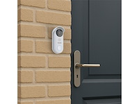 Calex video deurbel met camera 2k bedraad met chime wit - afbeelding 4 van  6