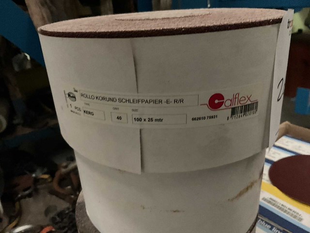 Calflex schuurpapier op rol (6x) - afbeelding 2 van  3