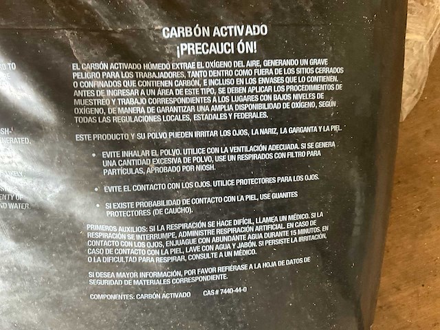 Calgon carbon - ap4-50 - actieve kool zak a 25kg - afbeelding 4 van  13