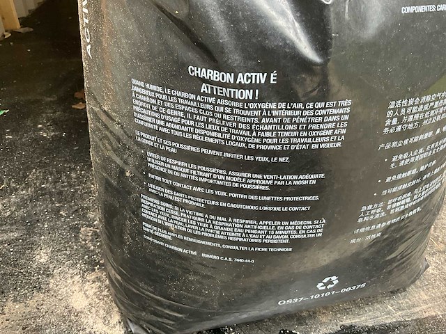 Calgon carbon - ap4-50 - actieve kool zak a 25kg - afbeelding 7 van  13