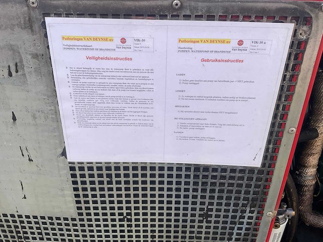 Callens 250/210 405 vuilwaterpomp - afbeelding 3 van  10