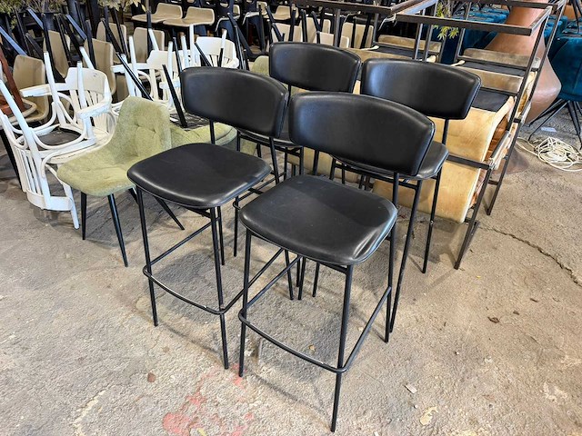 Calligaris - barkruk (4x) - afbeelding 1 van  4