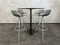 Calligaris l'eau - 4x barkruk met tafel - afbeelding 1 van  11