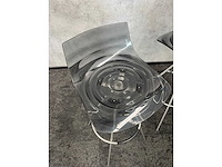 Calligaris l'eau - 4x barkruk met tafel - afbeelding 8 van  11