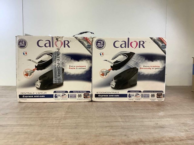 Calor - express anti calc - strijkijzer (2x) - afbeelding 1 van  5