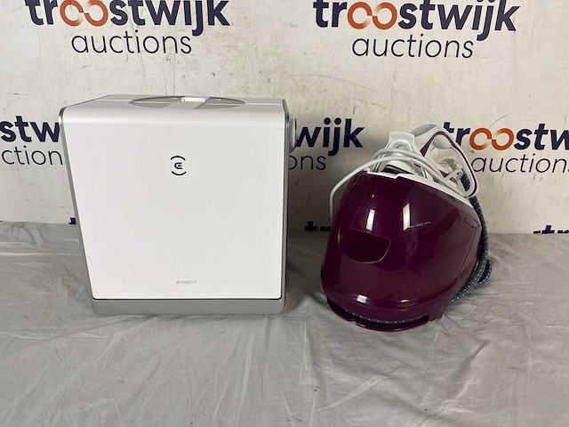 Calor pro express ultimate gv95551co – stoomstrijkijzer | ecovacs winbot w2 omni – raamrobotreiniger - afbeelding 1 van  3