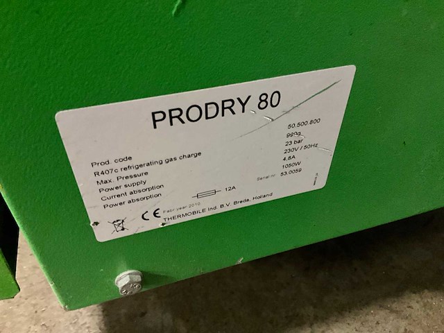 Calorex dhm600ax bouwdroger (3x) - afbeelding 6 van  8