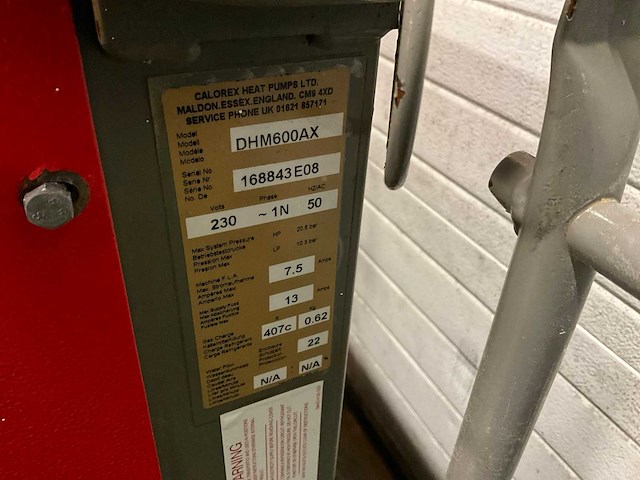 Calorex dhm600ax bouwdroger (3x) - afbeelding 7 van  8