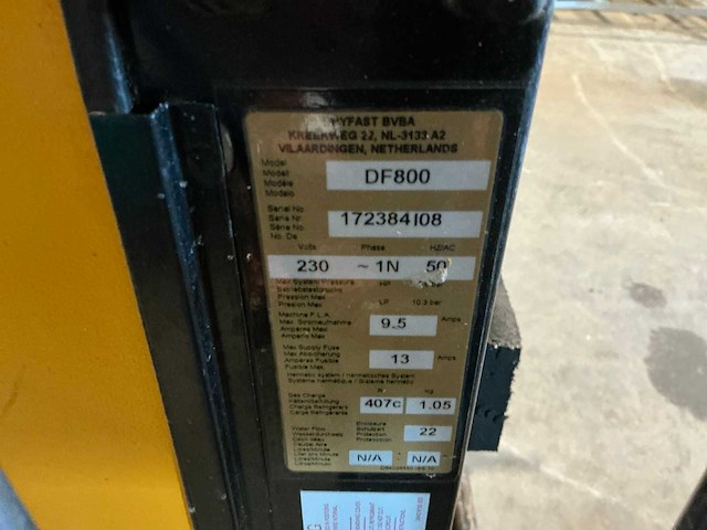 Calorex dryfast df800 bouwdroger - afbeelding 7 van  7