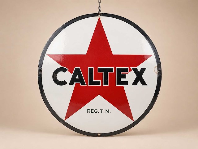 Caltex reclamebord - afbeelding 1 van  1