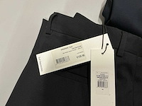 Calvin klein slim wollen stretch pantalon navy&black (7x) - afbeelding 3 van  11