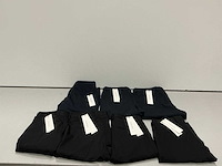 Calvin klein slim wollen stretch pantalon navy&black (7x) - afbeelding 1 van  11