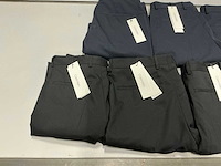 Calvin klein slim wollen stretch pantalon navy&black (7x) - afbeelding 6 van  11