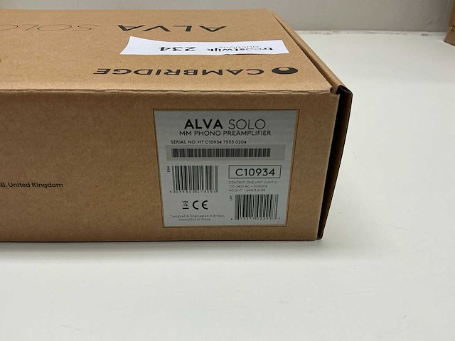 Cambridge alva solo mm phono preamplifier - afbeelding 1 van  2