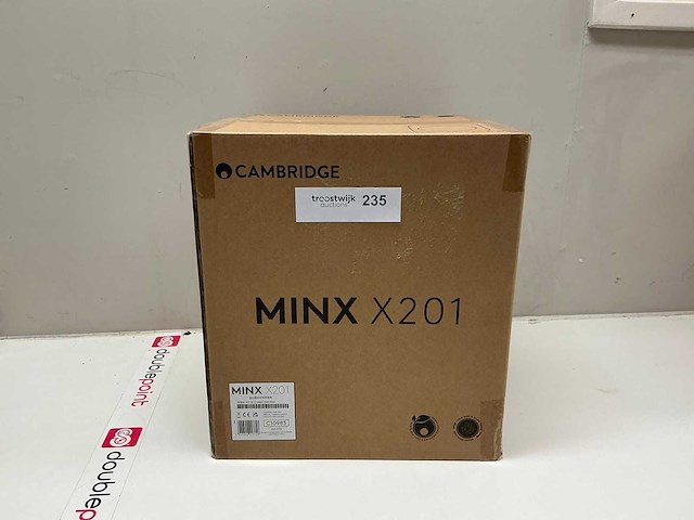 Cambridge minx x201 white subwoofer - afbeelding 3 van  4