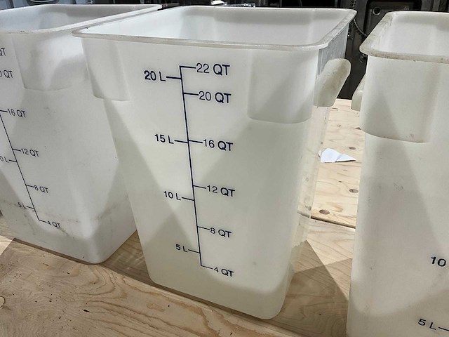 Cambro - camsquare - voerdselcontainer (3x) - afbeelding 2 van  2