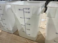 Cambro - camsquare - voerdselcontainer (3x) - afbeelding 2 van  2