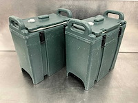 Cambro - camtainer - geïsoleerde soepcontainer (2x) - afbeelding 1 van  6