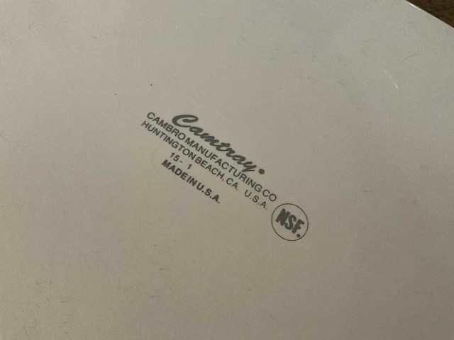 Cambro - camtray - dienblad (20x) - afbeelding 3 van  3