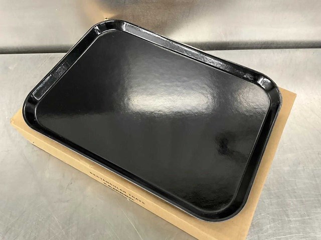 Cambro - camtray zwart - doos dienbladen (2x) - afbeelding 2 van  3