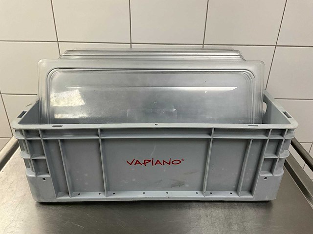 Cambro - gn 1/1 - kunststof gastronormdeksel (25x) - afbeelding 1 van  4