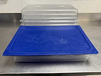 Cambro - gn 1/1-100 - kunststof gastronormbak met deksel - afbeelding 1 van  2
