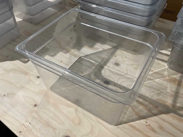 Cambro - gn 1/2 - kunststof gastronormbak (10x) - afbeelding 1 van  2